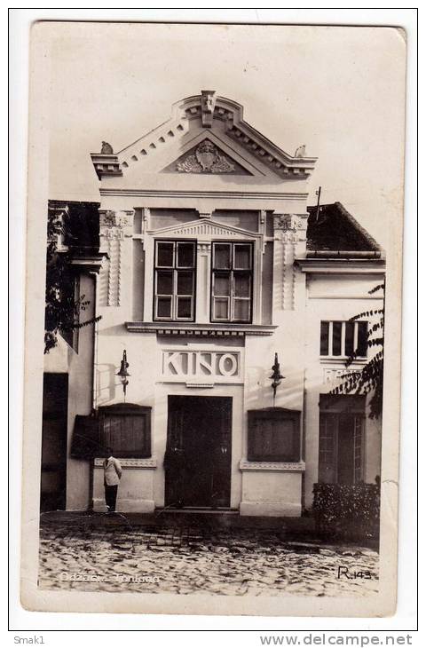 EUROPE SERBIA ODŽACI THE CINEMA OLD POSTCARD 1937. - Serbia