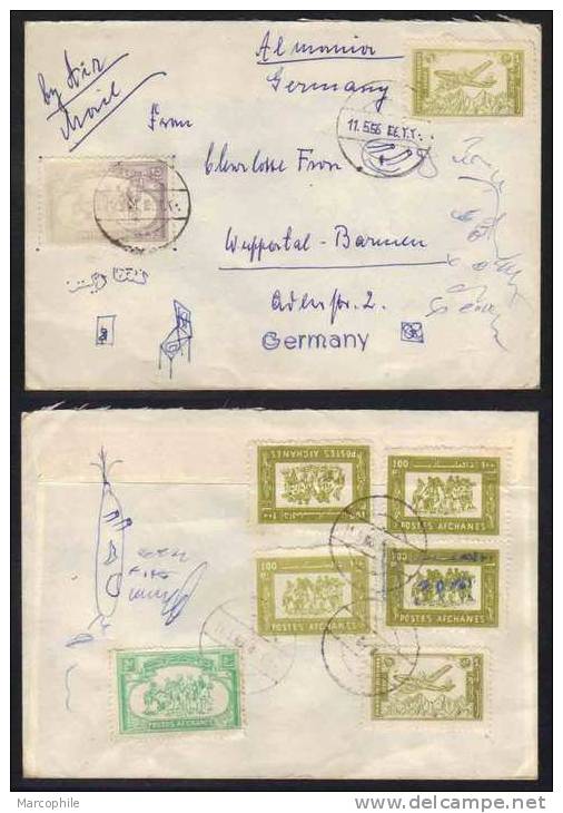 AFGHANISTAN / 1955 LETTRE AVION POUR L ALLEMAGNE (ref 3788) - Afghanistan