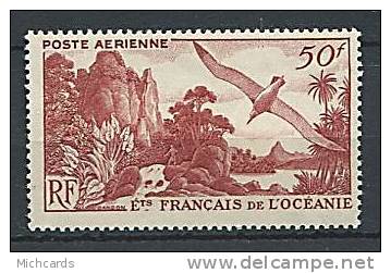 OCEANIE 1948 - Oiseau - Grave, Neuf, Trace De Charniere (Yvert A 26) - Ungebraucht