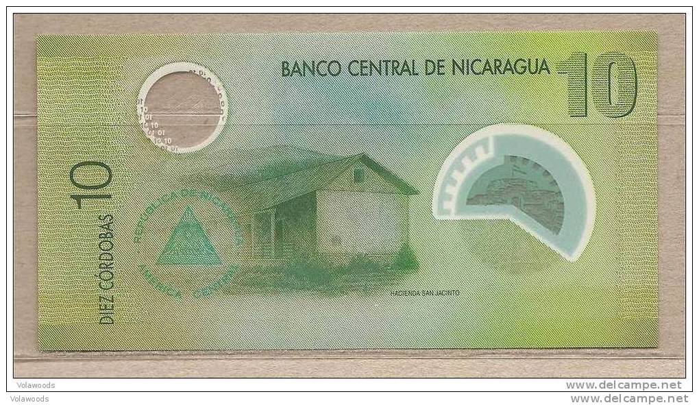 Nicaragua - Banconota Non Circolata Da 10 Cordobas - 2007 - Polymer - Nicaragua