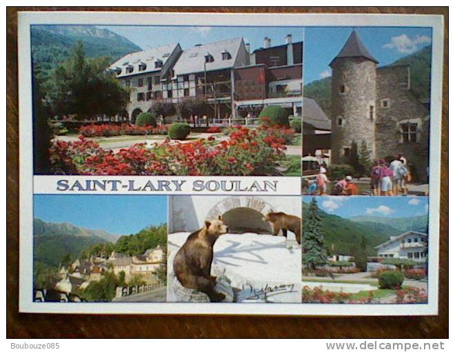 Saint - Lary - Soulan (65) Carte Multivue - Images De La Station - Other & Unclassified