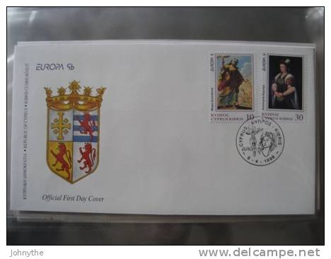 Cyprus 1996 Europa FDC - Briefe U. Dokumente