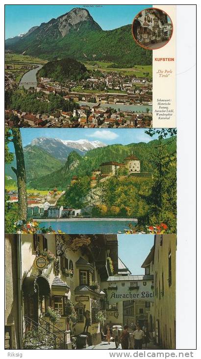 Kufstein Tirol  6 Cards.  A-198 - Kufstein