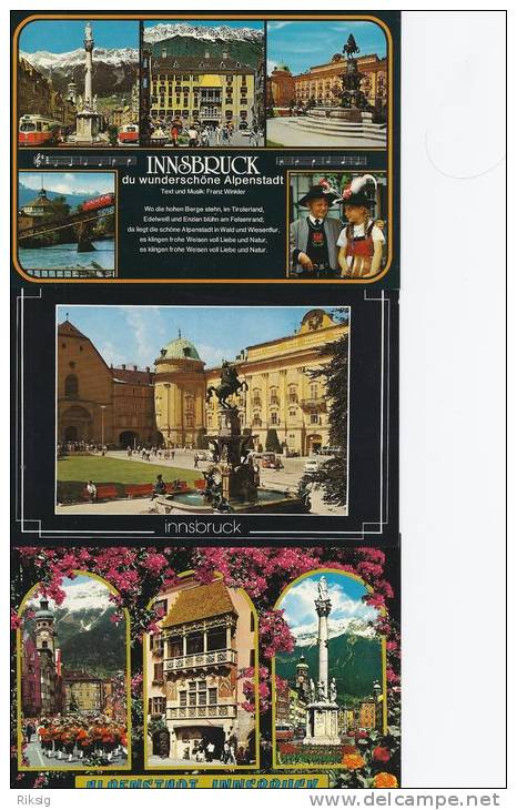 Austria Innsbruck   6 Cards  A-199 - 5 - 99 Postcards