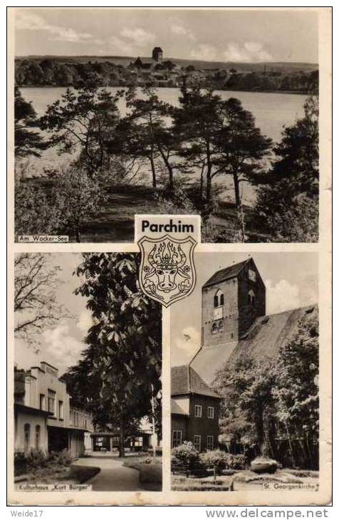 00522 MBK Aus PARCHIM Mit Der Georgenkirche - Dem Wockersee - Dem Kulturhaus - Parchim