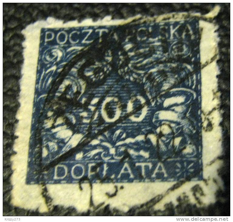 Poland 1919 Postage Due 500h - Used - Segnatasse