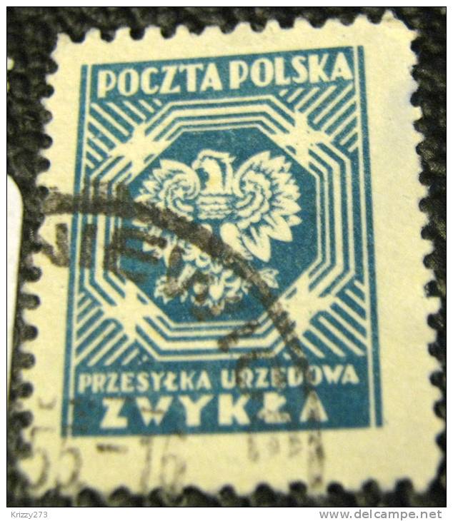 Poland 1945 Official Stamp - Used - Dienstzegels