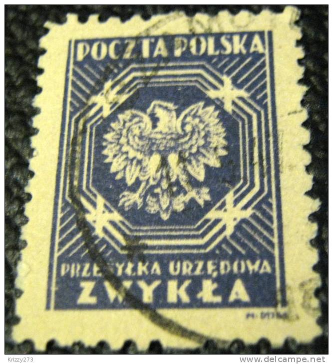 Poland 1945 Official Stamp - Used - Oficiales