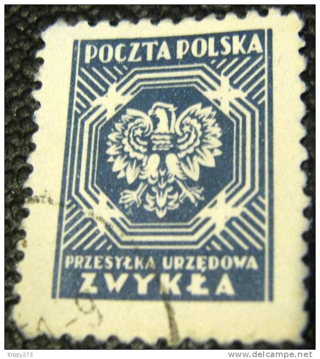 Poland 1945 Official Stamp - Used - Dienstzegels