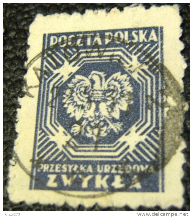 Poland 1945 Official Stamp - Used - Dienstzegels