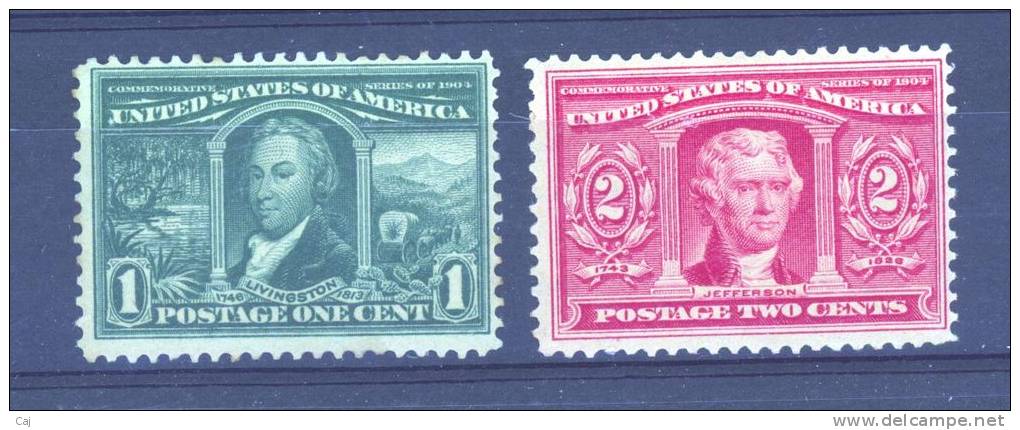 USA  -  1904 :  Yv  159-60  ** - Unused Stamps