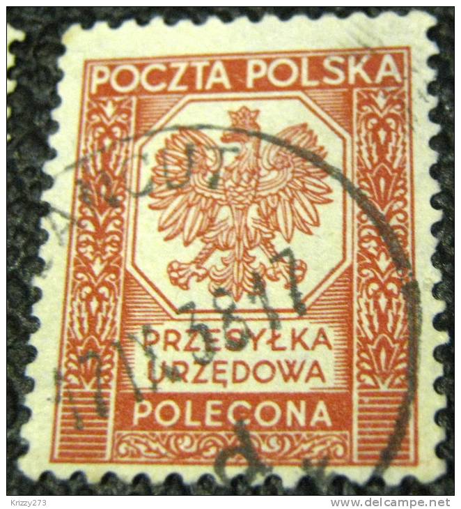 Poland 1933 Official Stamp - Used - Oficiales