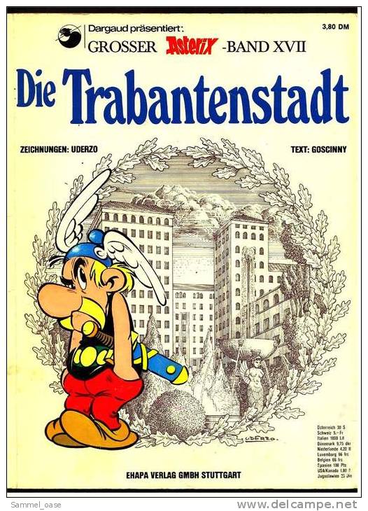Asterix Heft Band 17 - Die Trabantenstadt ( Erstausgabe 1974 ) - Asterix