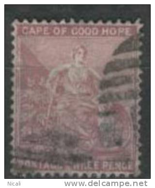 CAPE OF GOOD HOPE 1880 3d Dull Rose SG 36 U HS73 - Cap De Bonne Espérance (1853-1904)
