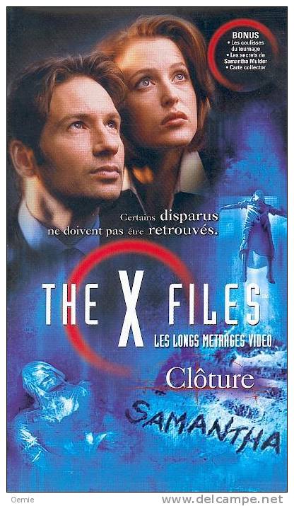 THE X FILES  ° **** Long Metrage Video***  Certains Disparus Ne Doivent Pas Etre Retrouvès  **** Cloture - Sciences-Fictions Et Fantaisie