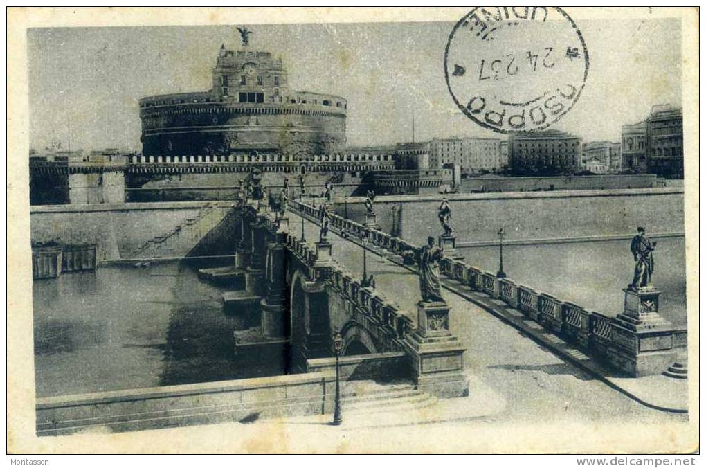 ROMA. Castel Sant' Angelo. Vg. C/fr. 1937. - Castel Sant'Angelo