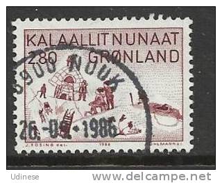 GREENLAND 1986 - ANINAAQ - USED OBLITERE GESTEMPELT USADO - Used Stamps