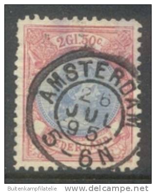 Emissie 1896: Nvph 47 Met Amsterdam - Oblitérés