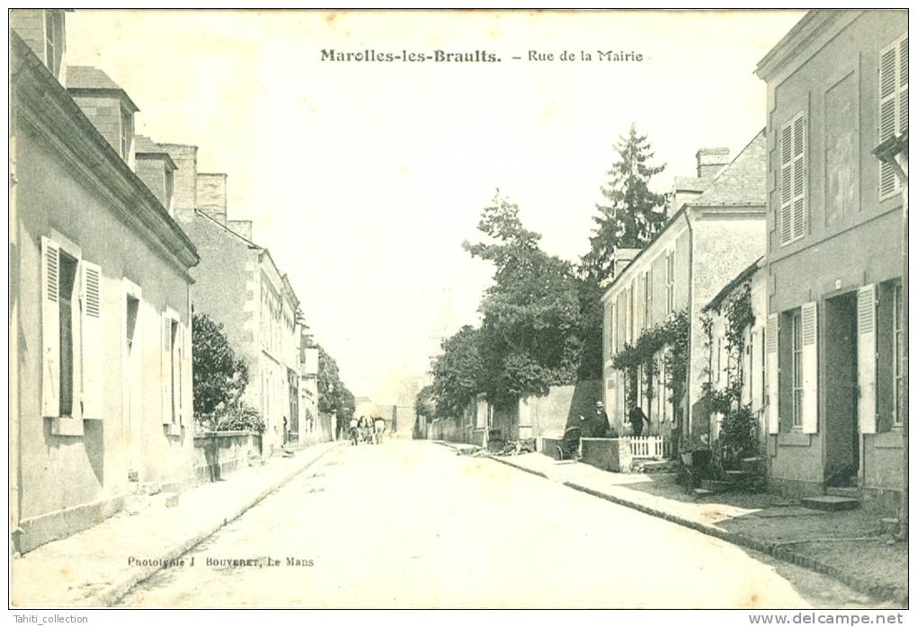 MAROLLES-les-BRAULTS - Rue De La Mairie - Marolles-les-Braults
