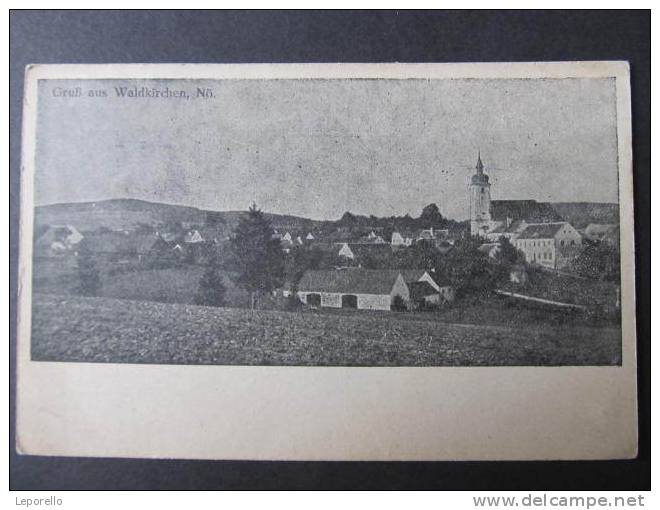 AK WALDKIRCHEN NÖ 1923  //  D*6179 - Waidhofen An Der Thaya