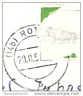 AK 414310 Rottweil Am Neckar 20.8.5 (14b) ROT B Mehr Nicht Erkennbar Teilweise Briefmarke Entfernt Nach Wolfach - Rottweil