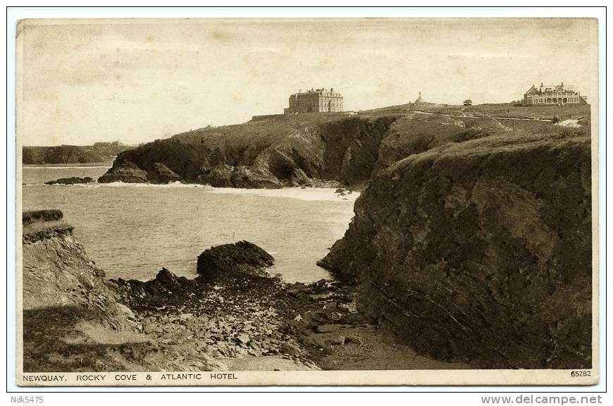 NEWQUAY : ROCKY COVE AND ATLANTIC HOTEL / ADDRESS - GODALMING, PRIORS WOOD ROAD, PRIORS LEA COTTAGE - Newquay