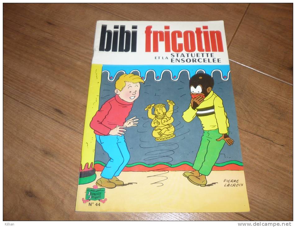 Bibi Fricotin Et La Statuette Ensorcelée N°44 De 1975 - Other & Unclassified