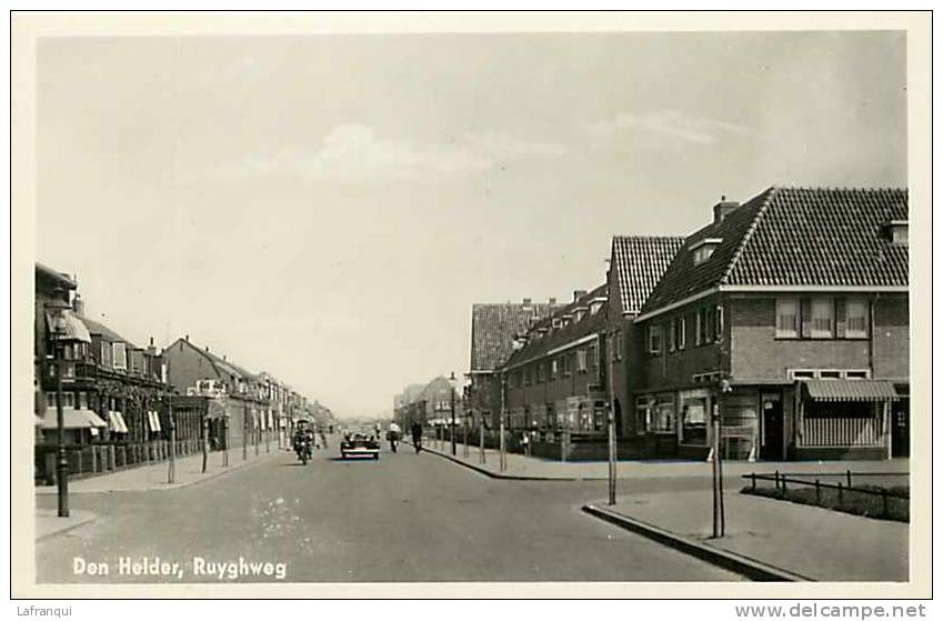 Pays Bas -hollande - Ref 297- Den Helder , Ruyghweg  -carte Bon Etat - - Den Helder