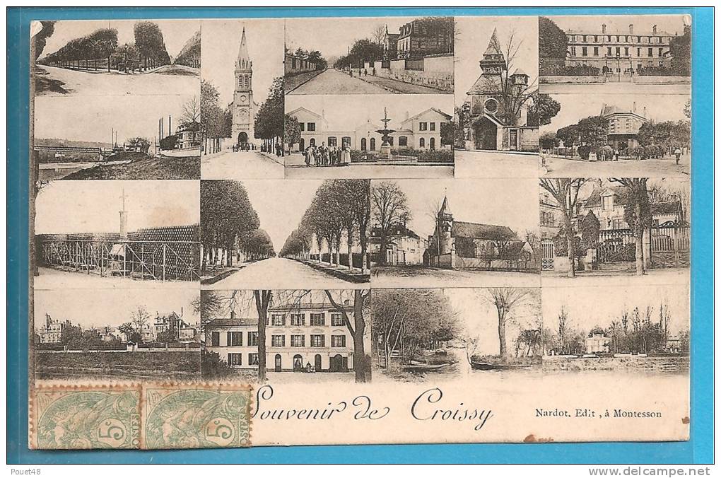 78 - Souvenir De CROISSY - Croissy-sur-Seine