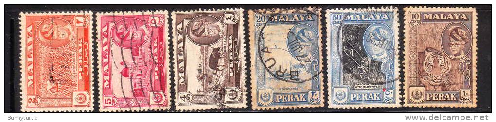 Malaya Perak 1957-61 Sultan Yussuf Izuddin Shah Used - Perak