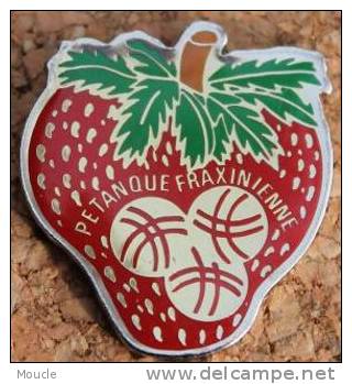 PETANQUE FRAXINIENNE - FRAISE - BOULES     - (2) - Bowls - Pétanque