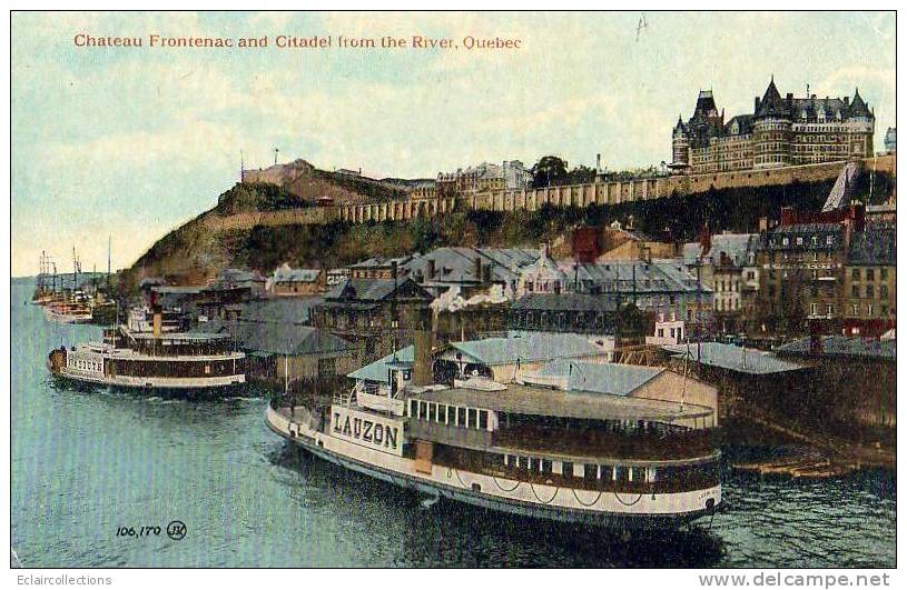 Canada  Québec   Trois-Rivières Trois PistolesPrès Rivière Le Loup   Chateau  Frontenac - Trois-Rivières