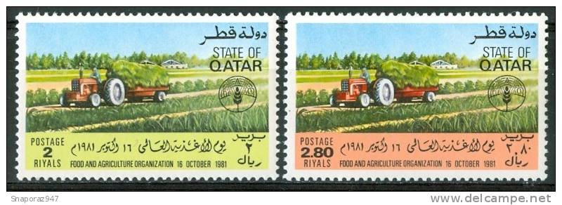 1981 Qatar FAO Agricoltura Agriculture Set MNH** Spa180 - Qatar