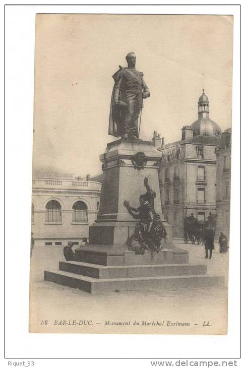 52 - BAR LE DUC - Monument Du Maréchal Exelmans - LL - Bar Le Duc