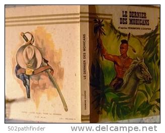 Le Dernier Des Mohicans Fenimore Cooper Hemma ND Circa 1970 Notre Livre Club Pour La Jeunesse - Bibliotheque De La Jeunesse