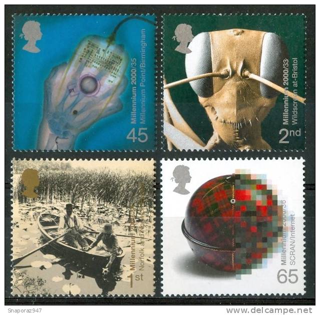 1982 Gran Bretagna Arte Spirito E Materia Set MNH** Spa182 - Neufs