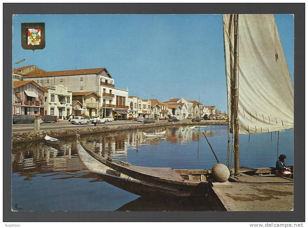 PORTUGAL - AVEIRO - COSTA NOVA - OLD CARS AND BOAT - LIFER N.º 548 - 2 SCANS - Aveiro