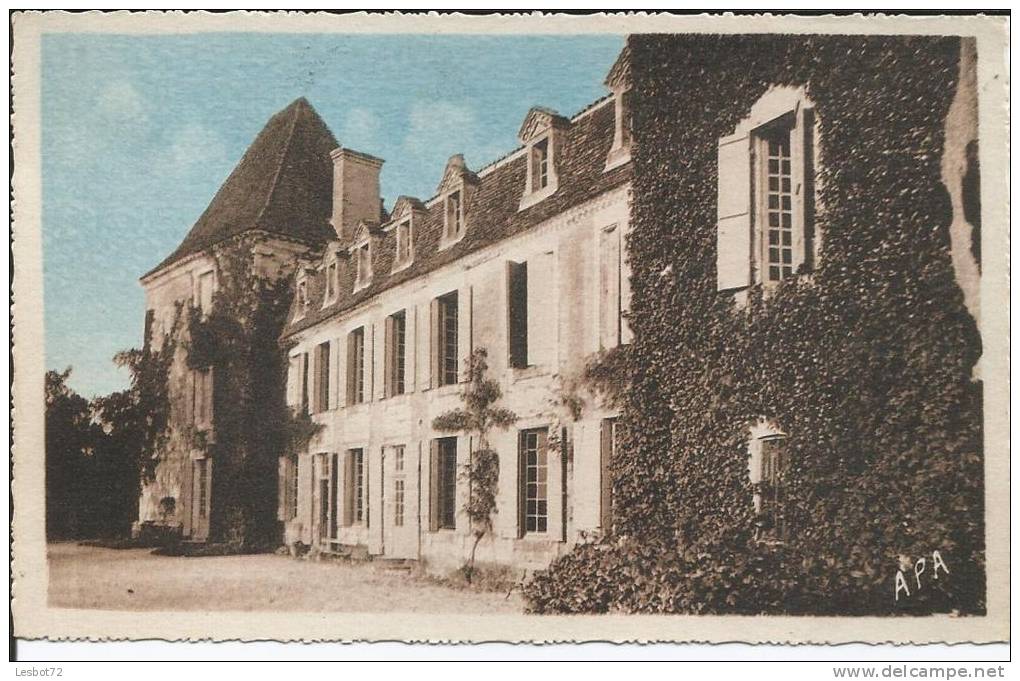 Cpa, Tournon-d'Agenais (L.-et-G.), Château Du Bosc - Tournon D'Agenais