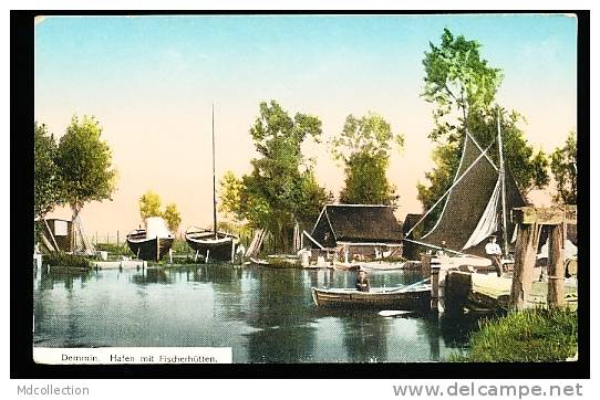 NL DEURNE / Demmin Hafen Mit Fischerhütten / - Demmin