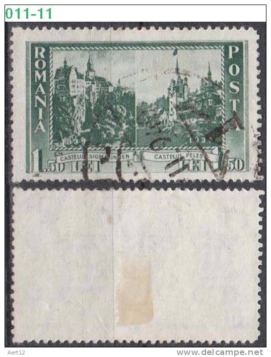 ROMANIA, 1939, Centenary Of The Birth Of King Carol I; Sc./Mi.  478/572 - Gebraucht