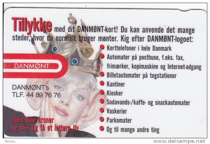 Denmark, DD 203b, Bs Regninger, Only 19968 Issued, 2 Scans.   03.01 - Danemark