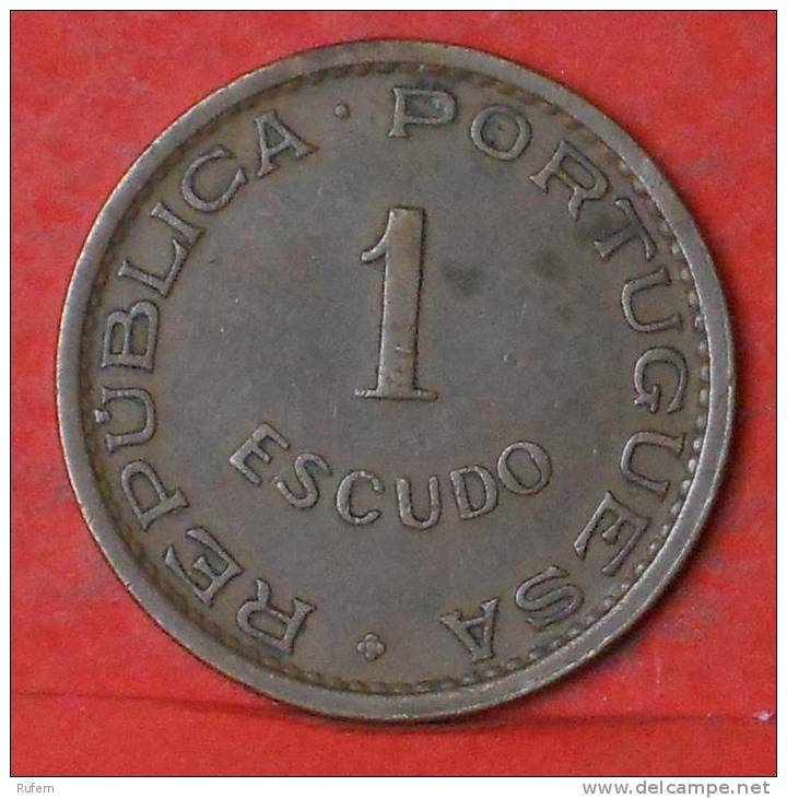 ANGOLA  1  ESCUDOS  1972   KM# 76  -    (1135) - Angola