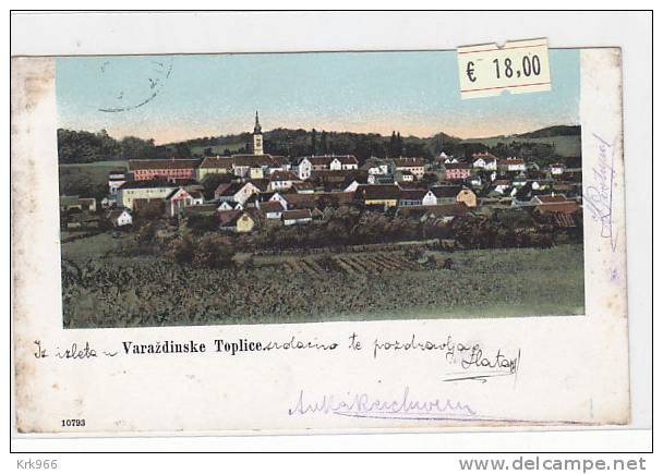 CROATIA VARAZDINSKE TOPLICE Nice Postcard - Croatia