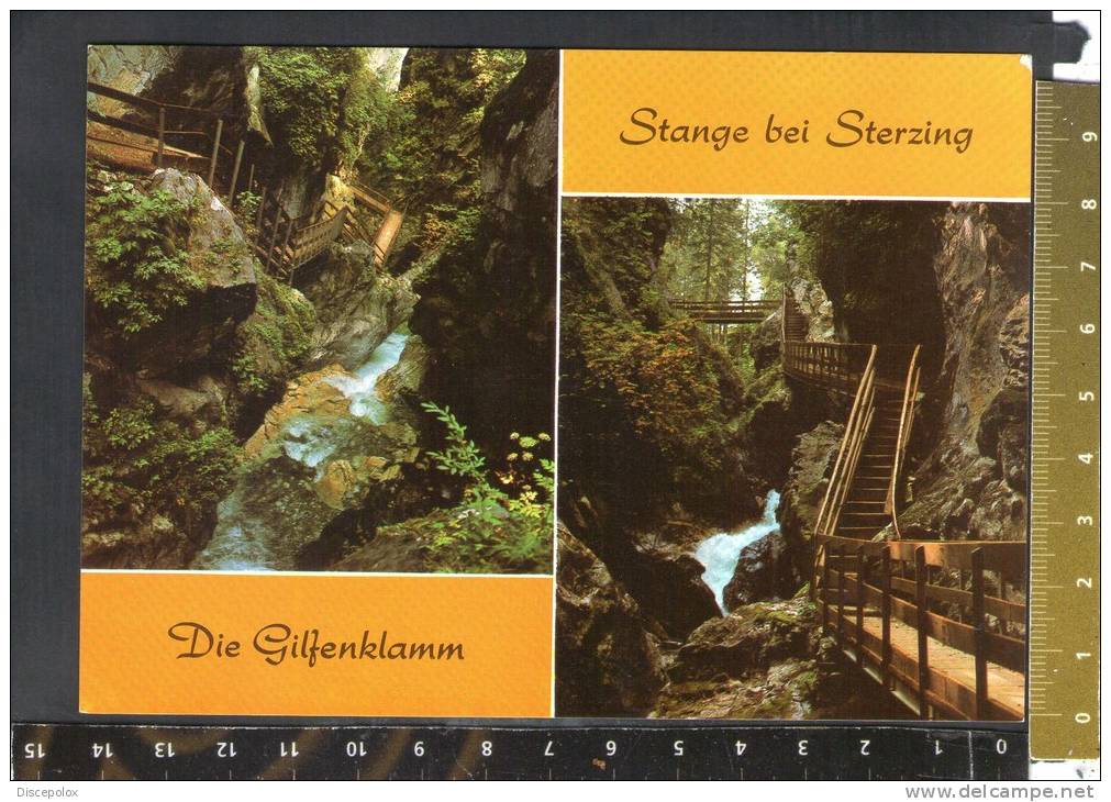 D1635 Stange Bei Sterzing ( Vipiteno ) - Die Gilfenklamm / Non Viaggiata - Ediz. Athesiandruck 508 - Vipiteno
