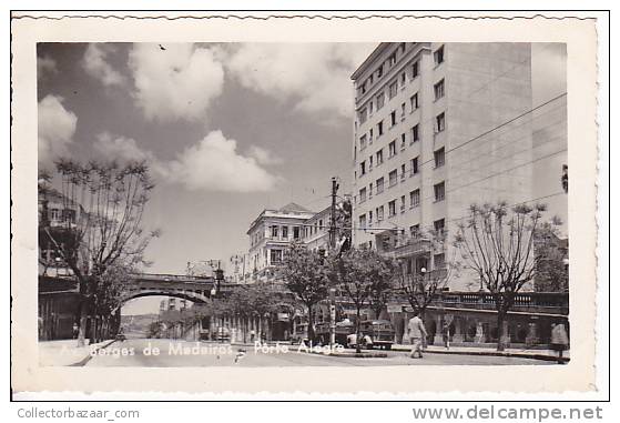 Brazil Porto Alegre Av. Borges De Medeiros Cartao Postal Photo Original Postcard Cpa Ak (W_733) - Porto Alegre