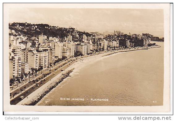 Brazil Rio De Janeiro Flamengo Cartao Postal Photo Original Postcard Cpa Ak (W_835) - Rio De Janeiro