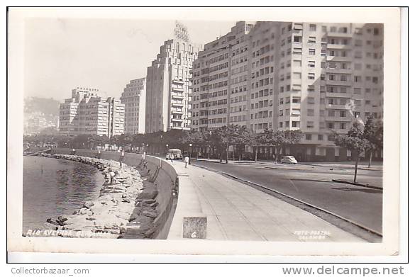 Brazil Rio De Janeiro Cartao Postal Photo Original Postcard Cpa Ak (W_841) - Rio De Janeiro