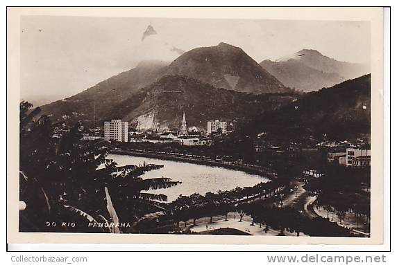 Brazil Rio De Janeiro Panorama Cartao Postal Photo Original Postcard Cpa Ak (W_844) - Rio De Janeiro
