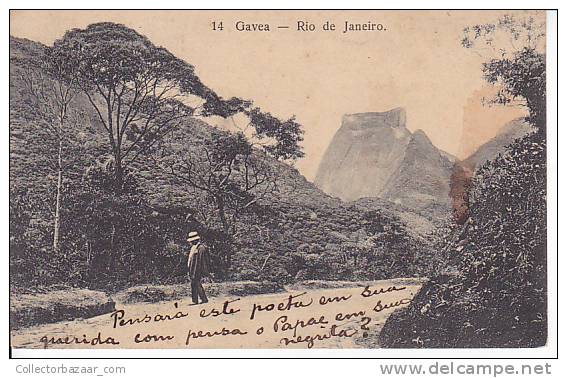 Brazil Rio De Janeiro Gavea Cartao Postal Original Postcard Cpa Ak (W_806) - Rio De Janeiro