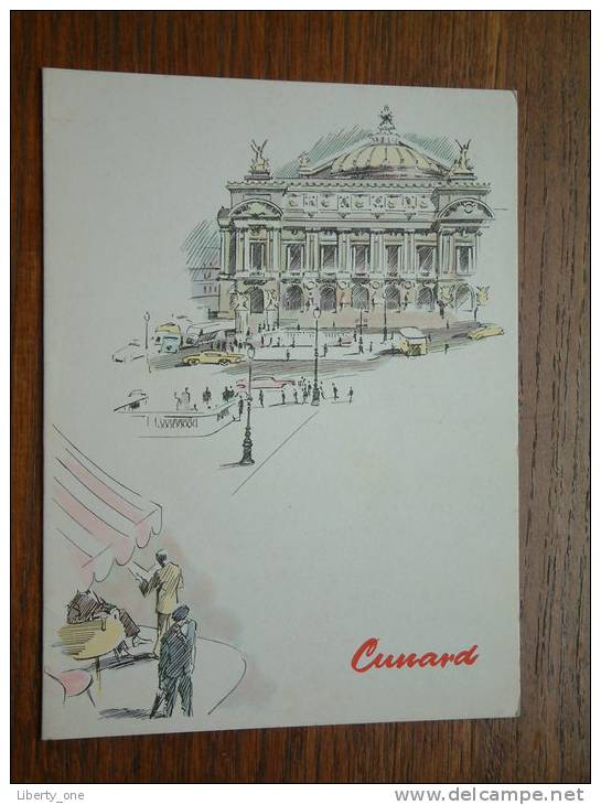 R.M.S. " QUEEN MARY " Dinner - 1963 / CUNARD WHITE STAR ( Voir Photo Pour Detail )! - Menus